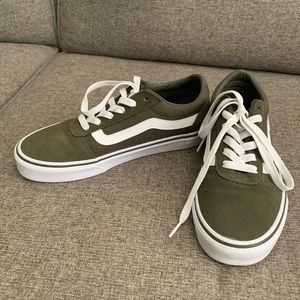 Olive green vans